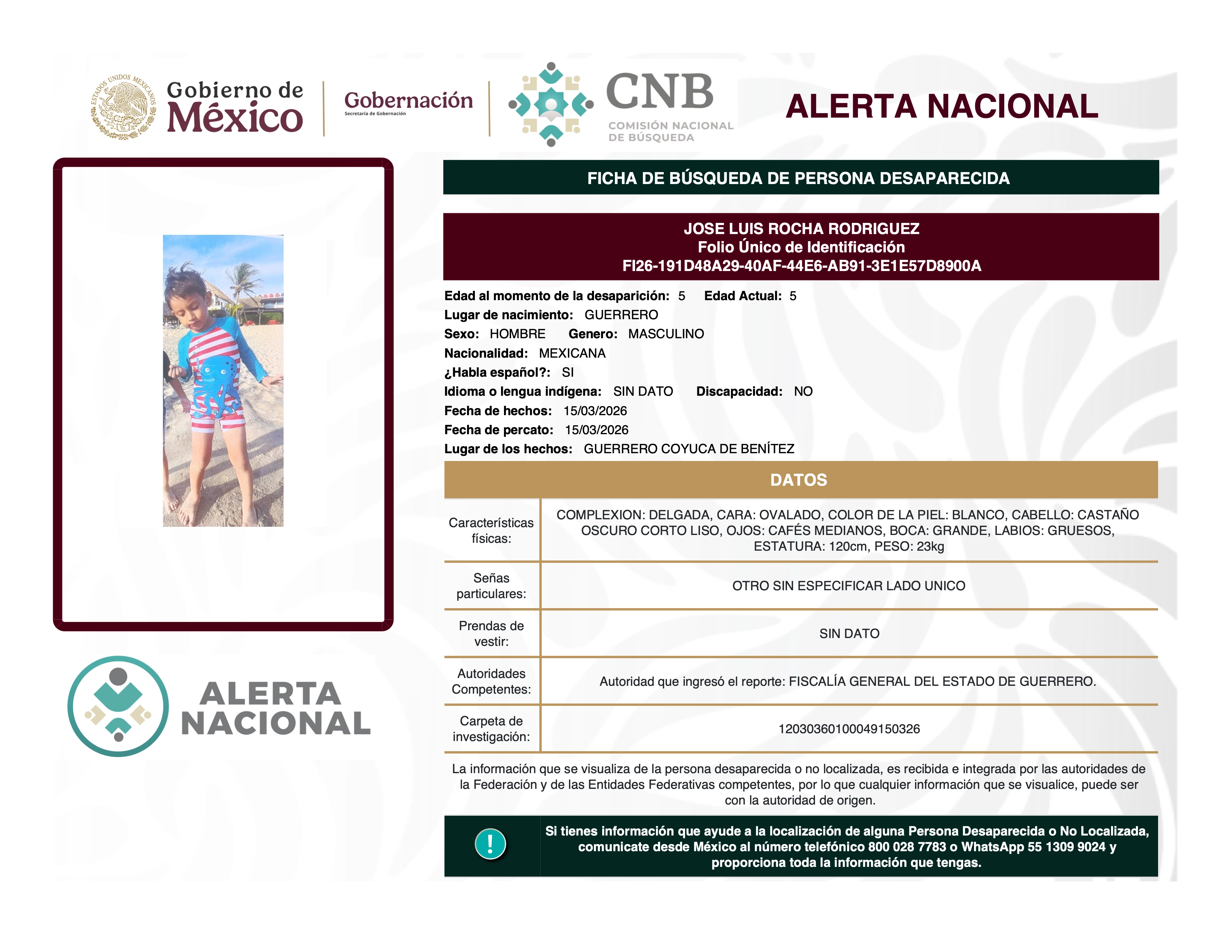 JOSE LUIS ROCHA RODRIGUEZ